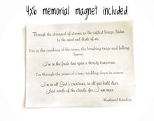 Memorial Gift Wind Chimes Gifts after Loss of a Mother Supporting Those through the Strongest of Storms in Sympathy Outdoor Keepsake in Memory of Mom for Outdoor Garden