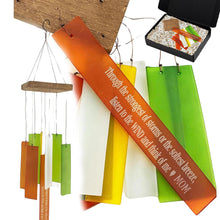 Memorial Gift Wind Chimes Gifts after Loss of a Mother Supporting Those through the Strongest of Storms in Sympathy Outdoor Keepsake in Memory of Mom for Outdoor Garden
