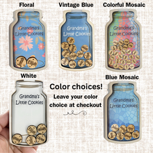 Grandma Gifts for Mothers Day Cookie Jar "Grandma's Little Cookies Gifts" Personalized Family Ornament or Magnet (Copy)
