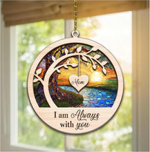Hyturle Memorial Christmas Ornaments for Loss of Loved One - Memorial Suncatcher Ornament - Memorial Ornament for Christmas Tree - Christmas Memorial Keepsake, Sympathy Gifts for Loss of Mom Father