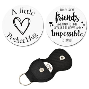 Memorial Sympathy Gifts for Loss of Loved One, Bereavement Remembrance Grief Gift for Best Friend Neighbors Coworker Condolences Gift for Loss, When Someone You Love Becomes a Memory Pocket Hug Token