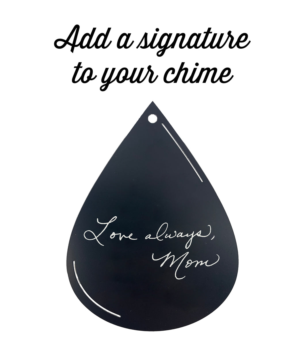 Add A Custom Signature To My Order