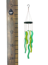 Grandma's Garden Sea Glass Green Wind Chime Sun Catcher Garden Gift Set