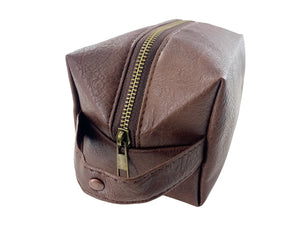 Valentines Thank You Gifts for Men Leather Toiletry Bag Work Gift Travel May You Be Proud of the Work Sign Leather Toiletry Bags with Zipper Employee Appreciation Gift Shaving Bag for Coworker Dad