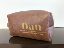 Valentines Thank You Gifts for Men Leather Toiletry Bag Work Gift Travel May You Be Proud of the Work Sign Leather Toiletry Bags with Zipper Employee Appreciation Gift Shaving Bag for Coworker Dad