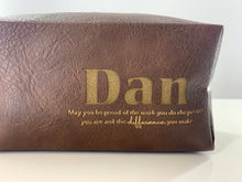 Valentines Thank You Gifts for Men Leather Toiletry Bag Work Gift Travel May You Be Proud of the Work Sign Leather Toiletry Bags with Zipper Employee Appreciation Gift Shaving Bag for Coworker Dad