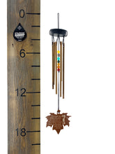 Golfer Memorial Gift Beaded Copper Wind Chime 18 inch Gift In Memory of a Loved One Who Loved to Golf Outdoor Sympathy Chakra Rust Metal Leaf