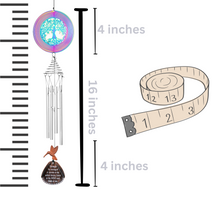 Hummingbird Memorial Wind Chime Gifts in Memory after a Loss of a Loved One-Sympathy Gifts for the Remembrance of a Mother, Daughter, Grandma or Friend