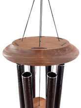 Memorial Rustic "Fishing in Heaven" Custom Copper 34 or 21 inch Wind Chime Gift Set by Weathered Raindrop