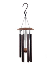 Memorial Rustic "Fishing in Heaven" Custom Copper 34 or 21 inch Wind Chime Gift Set by Weathered Raindrop