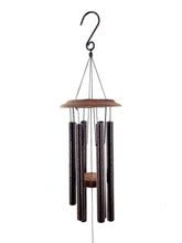 Memorial Dragonfly Wind Chime Teardrop Sympathy Gift in Memory Deep Tone and Personalized by Weathered Raindrop