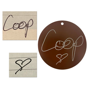 Add A Custom Signature To My Order
