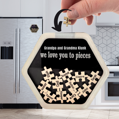 Gift for Grandpa Gifts Personalized With Grandchildren's Names We Love You to Pieces