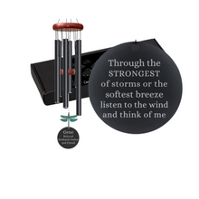 Wind Chime Personalized Sympathy Memorial Wind Chimes for outside Deep Tone