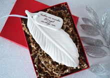 Sympathy Ornament, Sympathy Gift, Sympathy Feather Ornament, Feather Sympathy Gift - Feathers Are Reminders That Angels Are Always Near
