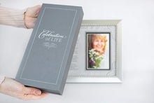 Memorial Gift Celebration of Life Sympathy Ornament- Thoughtful Bereavement Gift to Comfort Grieving Heart (Metal Photo Charm Bottom)