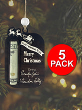 5 PACK: Money Holder Christmas Ornament Happy Birthday Jesus Holiday Faith Gift