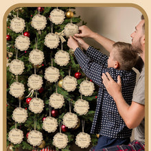 Names of Jesus Christ Ornaments Nativity round Wood Ornaments Religious Names of God Ornaments Hanging Jesus Christ Xmas Decorations Christmas Tree Ornament Gift for Mom Gifts for Grandma