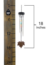 Thank You Gift Beaded Silver Wind Chime 18 inch Gift Wrapped Outdoor Garden Appreciation Gifts