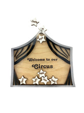 New Set of Stars: Reorder More Stars for Welcome to Our Circus Magnet - Circus Tent Magnet Sold Separately - Add Throughout the Years