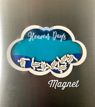 MAGNET Personalized Cloud Remembering Heaven Days Personalized Doves Loved Ones Names, Birth Date & Heaven Date - Add More Through the Years