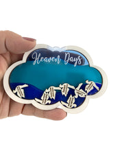 MAGNET Personalized Cloud Remembering Heaven Days Personalized Doves Loved Ones Names, Birth Date & Heaven Date - Add More Through the Years