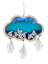 Sun Catcher Personalized Cloud Remembering Heaven Days Custom Doves Loved Ones Names, Birth Date & Heaven Date - Add More Through the Years