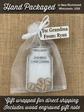 Grandparent Gifts "Grandma's Little Cookies" Personalized Family Grandchildren Ornament