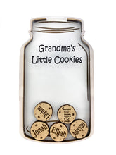 Grandparent Gifts "Grandma's Little Cookies" Personalized Family Grandchildren Ornament