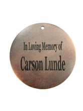 Memorial Rustic "Fishing in Heaven" Custom Copper 34 or 21 inch Wind Chime Gift Set by Weathered Raindrop