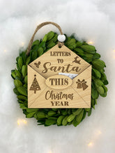 Kids Letter to Santa Holiday Ornament | Envelope Holds Letters | Keepsake Gift by Weathered Raindrop