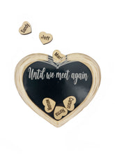 Until We Meet Again Memorial Heart Magnet Personalized Sympathy Gift, Add More Custom Names Throughout the Years, Honoring Those in Heaven