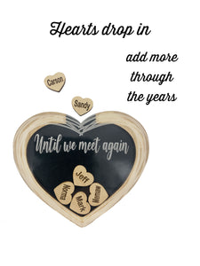 New Set of Hearts: Reorder More Heart Pieces for Heart Magnet - Heart Magnet Sold Separately - Add More Throughout the Years