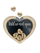 Until We Meet Again Memorial Heart Magnet Personalized Sympathy Gift, Add More Custom Names Throughout the Years, Honoring Those in Heaven