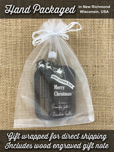5 PACK: Money Holder Christmas Ornament Happy Birthday Jesus Holiday Faith Gift