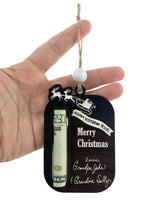 5 PACK: Money Holder Christmas Ornament Happy Birthday Jesus Holiday Faith Gift