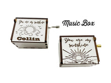 You Are My Sunshine-Mini Music Box Custom Memorial Rememberance Gift by Weathered Raindrop