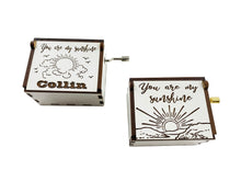 You Are My Sunshine-Mini Music Box Custom Memorial Rememberance Gift by Weathered Raindrop
