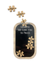 Mother's Day Grandparents Gift "We Love You to Pieces" Personalized Grandchildren Keepsake by Weathered Raindrop
