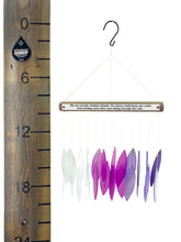 SALE: Friendship Sun Catcher Gift Stained Glass Wind Chime Sending Support During Tough Times Thinking of You Gifts by Weathered Raindrop