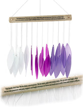 SALE: Stained Glass Memorial "This Family Does Loss" Acrylic Custom Purple Wind Chime Sun Catcher Combo Sympathy Gift by Weathered Raindrop