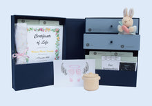 Baby Loss and Remembrance Box | the Vault | Memory Box | Fabric Linen Memory Box W/ 52 Labels for Customizing, 10 Folders, 2 Caddies